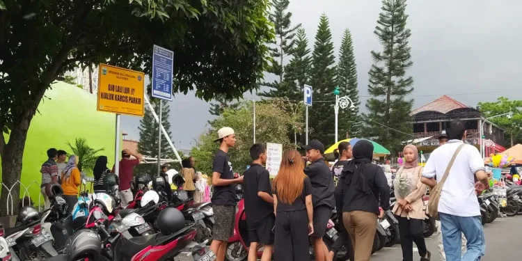 Layanan parkir kota batu