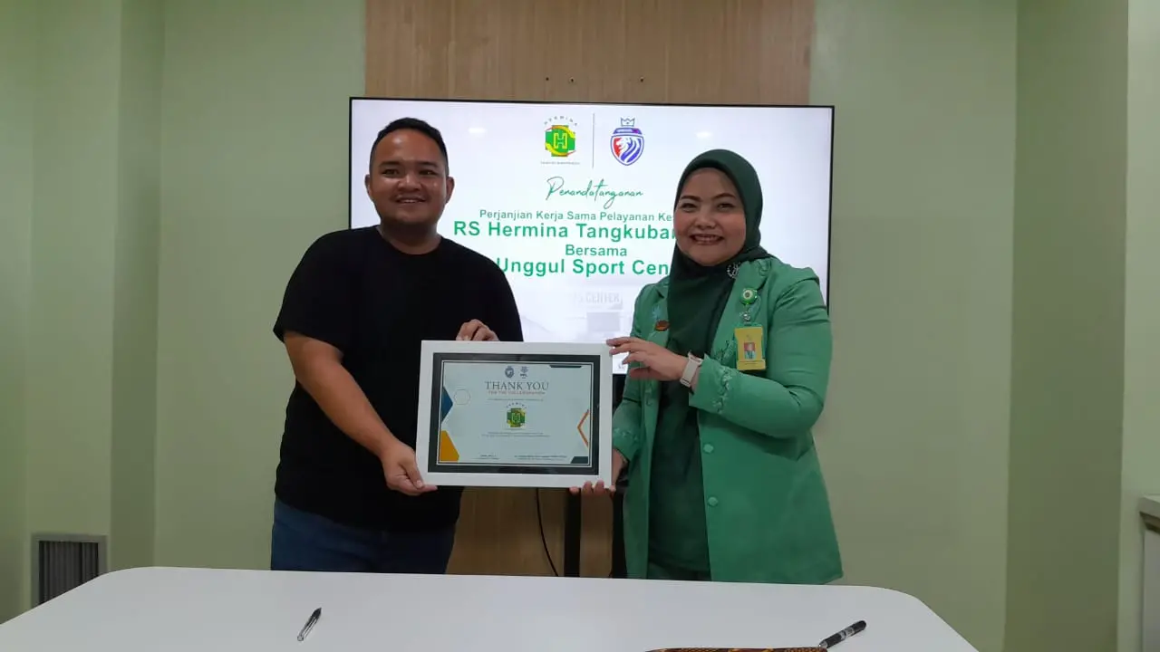 Penyerahan sertifikat kerja sama