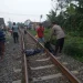 Tertabrak Kereta api