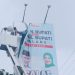 banner kampanye diturunkan.