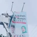banner kampanye diturunkan.