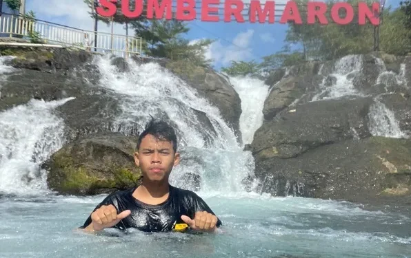 Pesona sumber mata air di Malang yaitu Sumber Maron. Foto/by Melfin