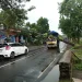 Satu unit truk tertimpa pohon tumbang di Pakisaji. Foto: BPBD Kabupaten Malang
