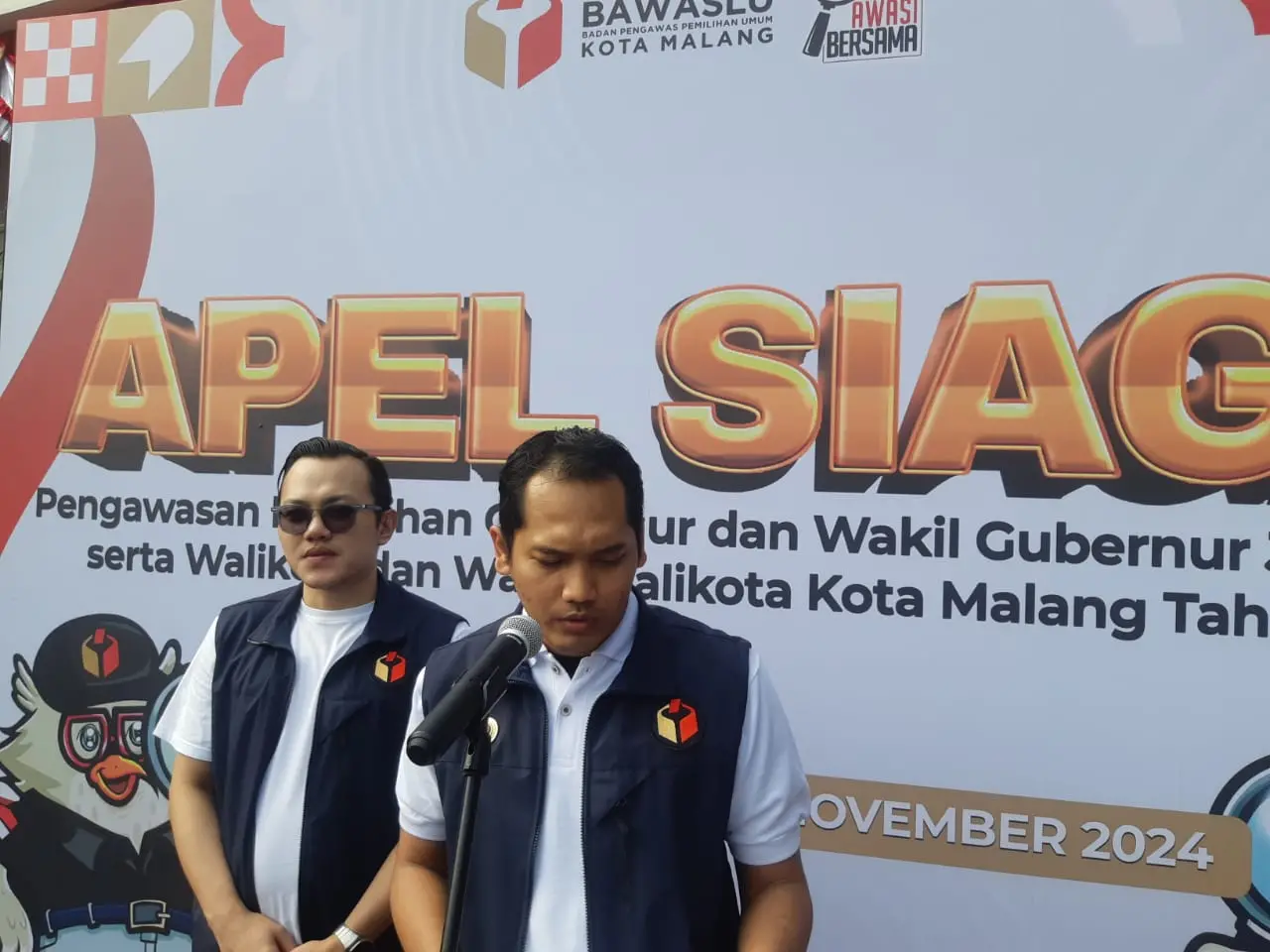 Ketua Bawaslu Kota Malang, M Arifudin. (Foto/M Sholeh)