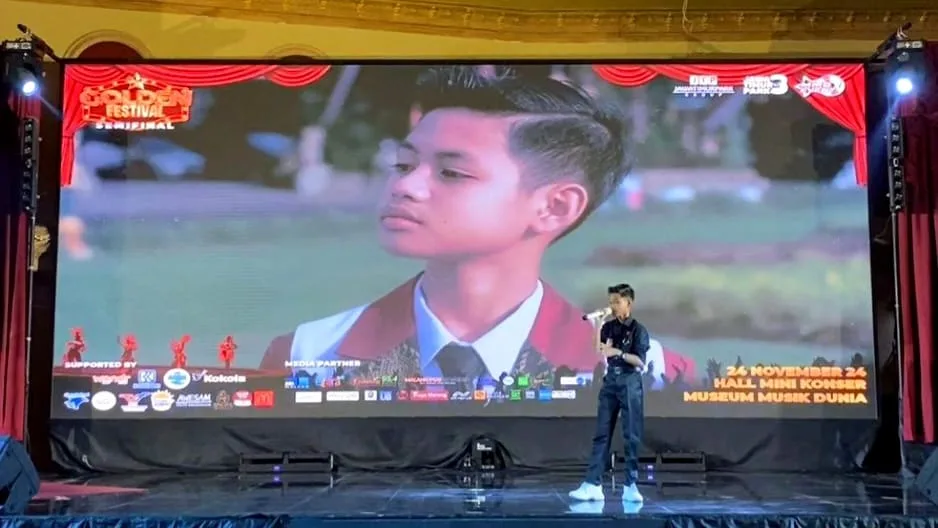 Penampilan para peserta di babak semi final Golden Festival 2024 persembahan Museum Musik Dunia Jatim Park 3. Foto: Dok.