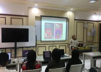 Fakultas Psikologi UM libatkan mahasiswa asing dalam kegiatan sharing budaya sebagai bentuk dukungan sosial dan emosional./Foto: Dok. Fakultas Psikologi UM