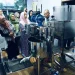 Tim Polinema hibahkan peralatan pasteurisasi PEF-Fermentasi untuk mendukung peningkatan kapasitas produksi keju mozzarella di Ngantang, Kabupaten Malang. /Foto: Dok. Polinema.