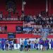 Manajemen Arema FC bakal segera lakukan evaluasi untuk tingkatkan jumlah kehadiran penonton di stadion. /Foto: Instagram @aremafcofficial.