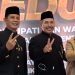 Calon Bupati dan Wakil Bupati Malang nomor urut 2, Abah Gunawan dan Dokter Umar Usman (Gus). Foto: Aisyah Nawangsari Putri