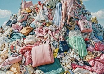 Limbah produk fast fashion. Foto/pinterest