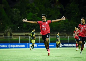 NZR Sumbersari taklukkan PSM Madiun dengan skor tipis 1-0 pada lanjutan Grup B PNM Liga Nusantara 2024/2025, Jumat (27/12/2024). /Foto: Media Officer NZR Sumbersari.