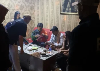 Sidak tes urine BNN Kota Batu di sejumlah tempat hiburan malam. Foto: BNN Kota Batu