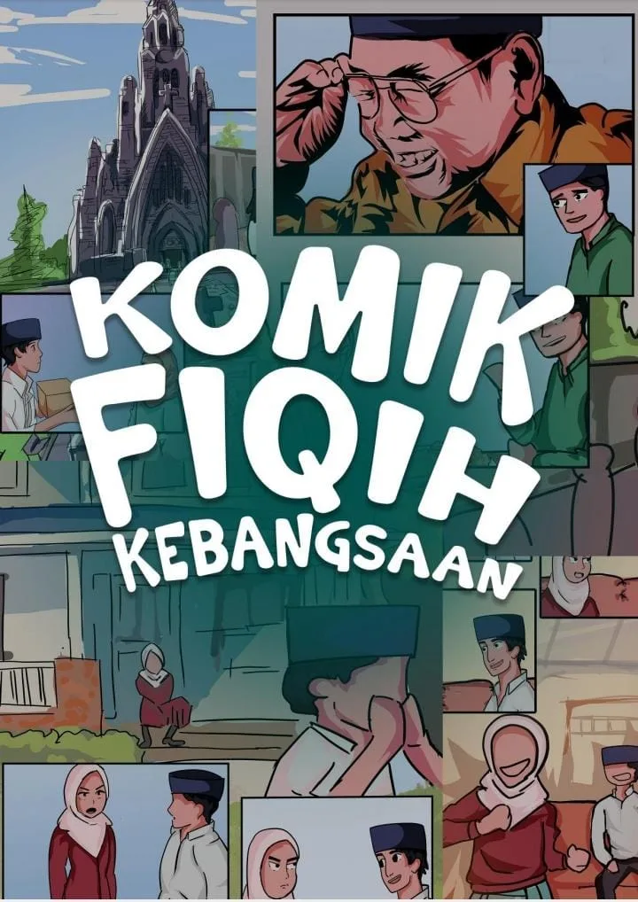 Cover buku Komik Fiqih Kebangsaan. Foto/dok