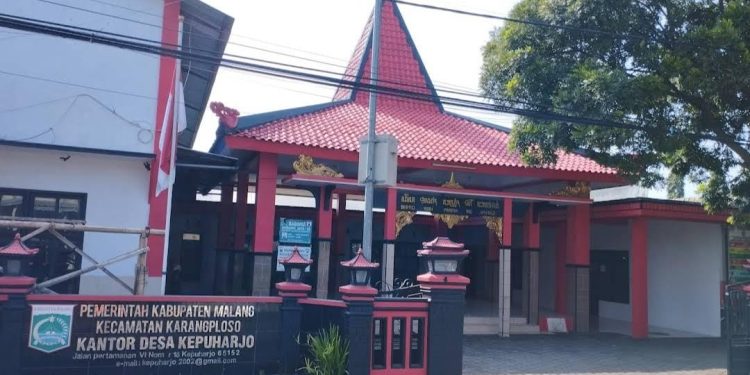 Balai Desa Kepuharjo, Kecamatan Karangploso, Kabupaten Malang. Foto/dok for TM