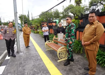 Peresmian peningkatan infrastruktur publik mulai jembatan hingga pedestrian baru yang rampung dibangun di akhir tahun 2024. Foto: Azmy