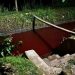 Sungai berwarna merah di Tumpang. Foto: dok. warga