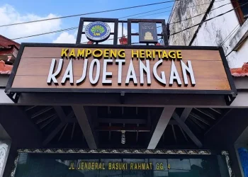 Kampung Heritage Kayutangan Malang rekomendasi tempat nongkrong. Foto/Pinterest