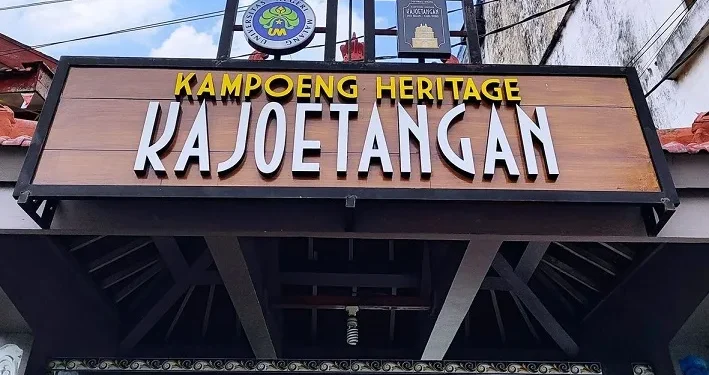 Kampung Heritage Kayutangan Malang rekomendasi tempat nongkrong. Foto/Pinterest