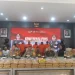 Kapolda Jatim, Irjen Imam Sugianto memimpin rilis pengungkapan kasus narkoba dengan BB seberat 166,58 kilogram. (Foto/M Sholeh)