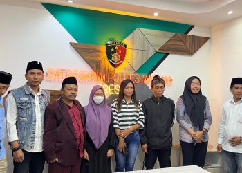 Proses mediasi antara murid dan guru di Dampit berakhir dengan damai. Foto: dok. Zulham Akhmad Mubarrok