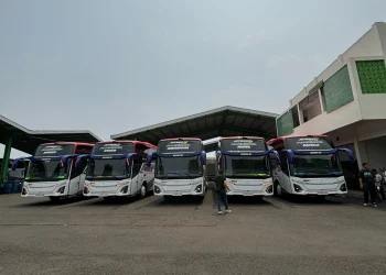 Armada Bus Arjuna 87 resmi diluncurkan. (Foto/dok.)