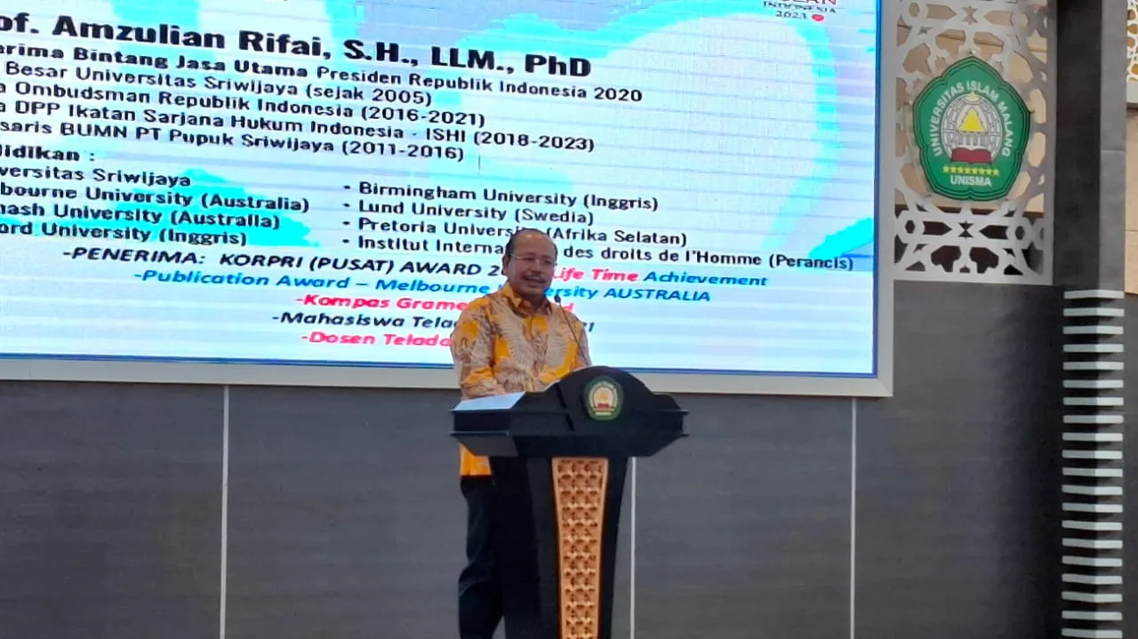 Ketua Komisi Yudisial RI, Prof Amzulian