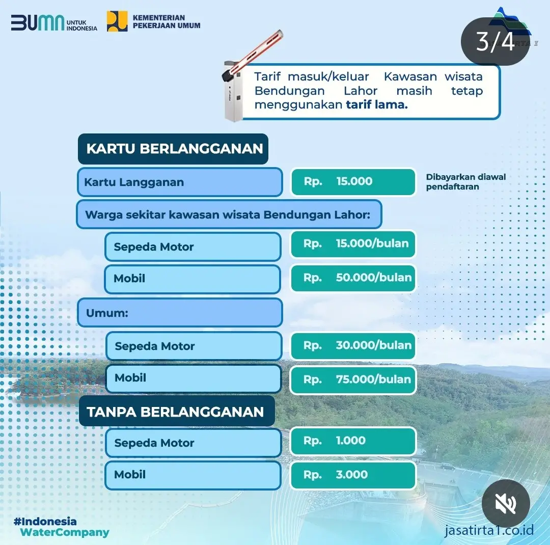 Tarif berlangganan