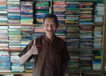 pedagang buku
