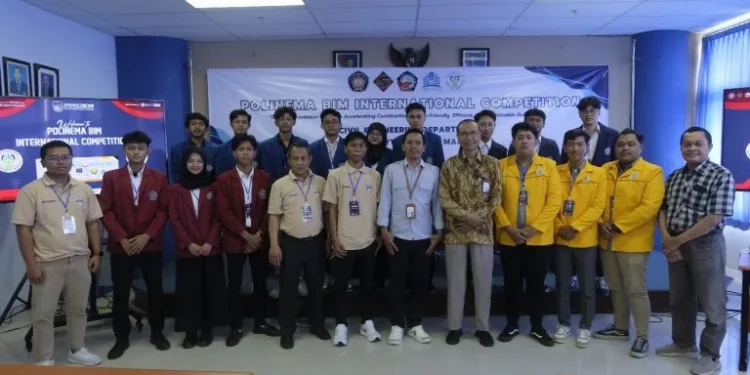 Polinema gelar kompetisi internasional di bidang Teknik Sipil, BIM International Competition./Foto: Dok. Polinema.