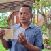 Relawan Paslon Gus, Ahmad Saikhu. Foto: Aisyah Nawangsari Putri