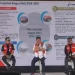 Region Manager Retail Sales Jatimbalinus, Deny Sukendar memaparkan proyeksi konsumsi BBM dan LPG saat Nataru. (Foto/M Sholeh)