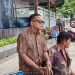 Pijat gratis untuk pengunjung Taman Rekrrasi Sengkaling. Foto: Aisyah Nawangsari Putri