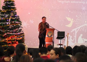 Perayaan Natal di ITN Malang. (Foto/dok. ITN Malang)