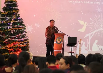 Perayaan Natal di ITN Malang. (Foto/dok. ITN Malang)