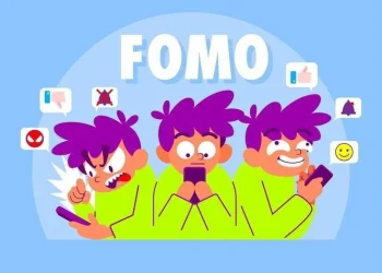 Ilustrasi perilaku FOMO. Foto/Pinterest