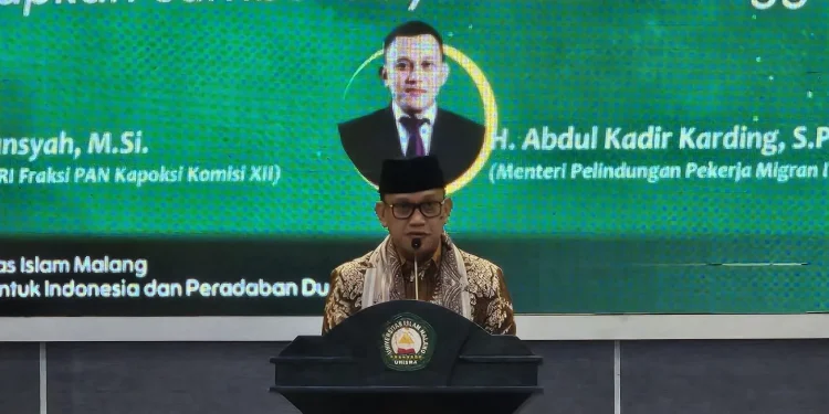 Menteri Perlindungan Pekerja Migran Indonesia (P2MI), Abdul Kadir Karding. (Foto/M Sholeh)