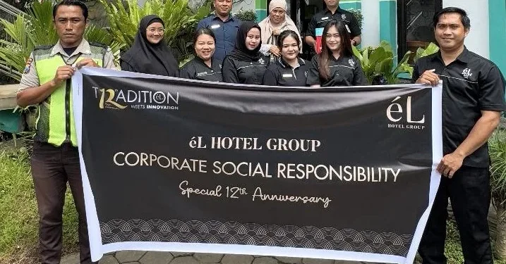Rangkaian kegiatan peringatan HUT éL Hotel ke-12 di Malang (dok.)