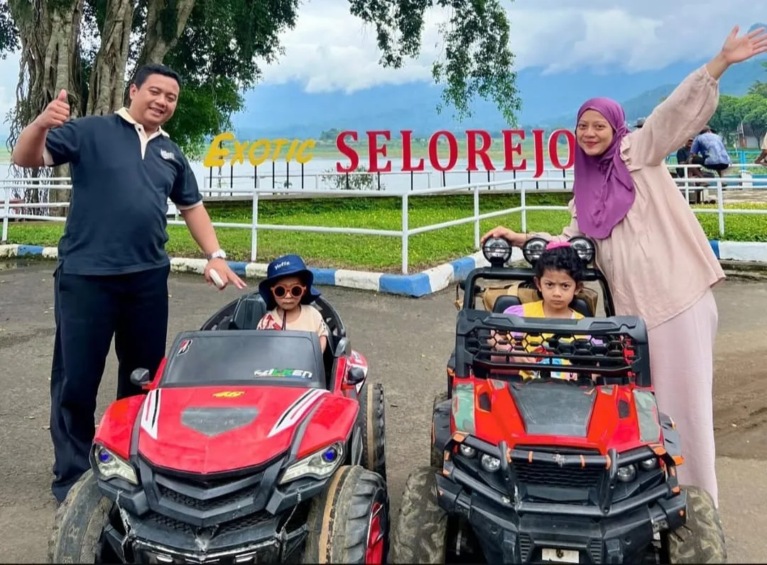 Wisata Waduk Selorejo Ngantang./Foto: Tangkapan layar Instagram @yusronmaulanaelyunusi.