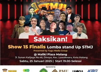 Semifinal STMJ 2025 dalam rangka Haul Gus Dur ke-15 di Maliki Plaza, Sabtu (25/1/2025). /Foto: Dok. Tugu Media Group