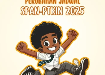 Perubahan jadwal SPAN PTKIN 2025 sebagai referensi bagi calon mahasiswa baru. /Foto: Tangkapan layar Instagram @span_umptkin