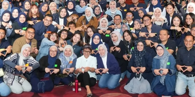 Rahasia Paragon Corp merajut mimpi dan bergerak maju bersama bukan hanya untuk perusahaan tapi juga masa depan karyawan./Foto: Tangkapan layar Instagram @paragoncorp.