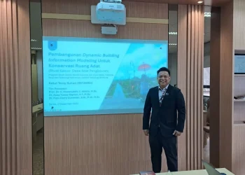 Dosen Institut Teknologi Nasional (ITN) Malang, Dr. Ir. Ketut Tomy Suhari, ST., MT, IPP., IRSurv., mengembangkan Dynamic Building Information Modelling untuk konservasi deda adat Bali. (Foto/dok.)