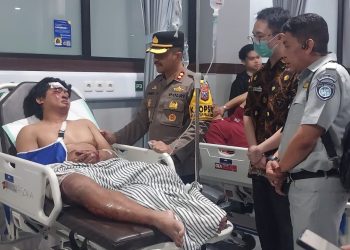 Korban bus pariwisata alami rem blong
