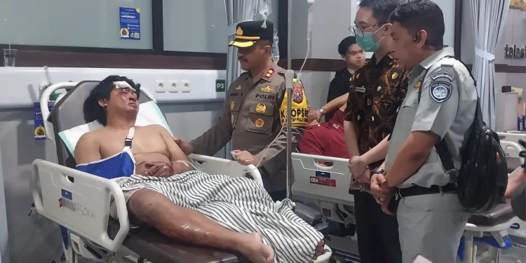 Korban bus pariwisata alami rem blong