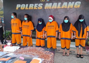 Para tersangka Warung Kopi Cetol