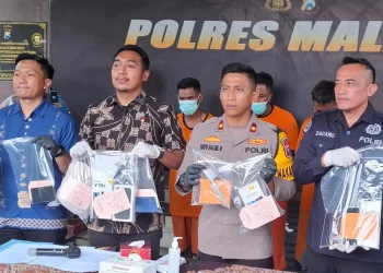 Barang bukti Curanmor