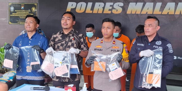 Barang bukti Curanmor