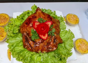 Hidangan ayam kodok