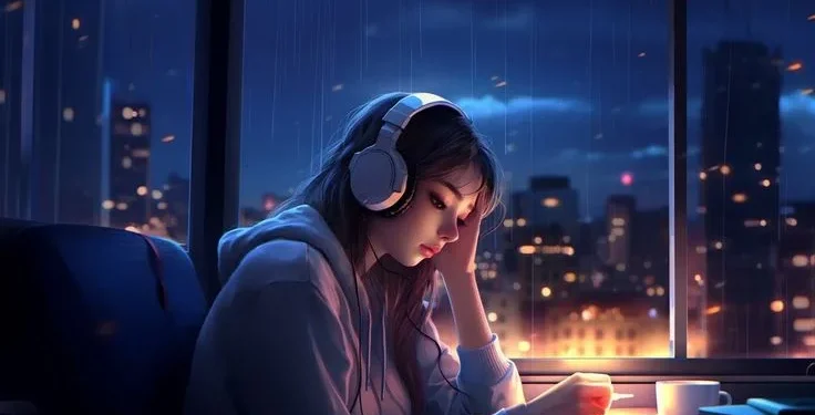 dengarkan lagu saat hujan