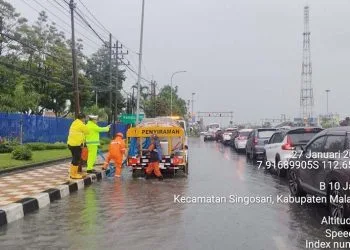 Genangan Air di Karanglo